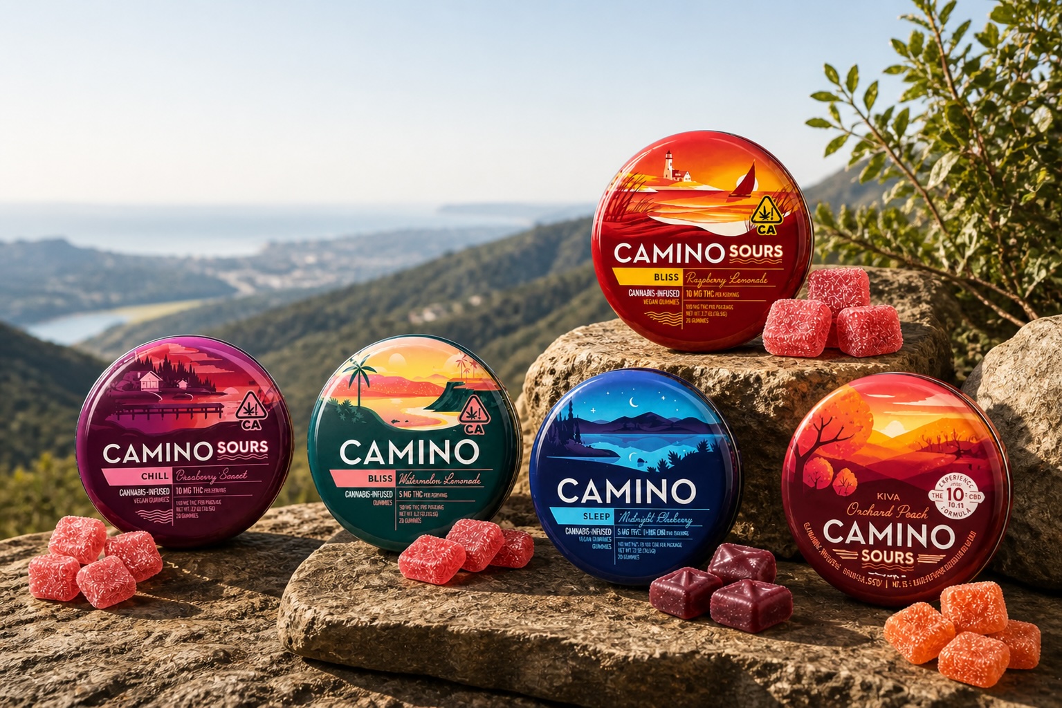 Flavorful Gummies by Camino at ShowGrow Long Beach