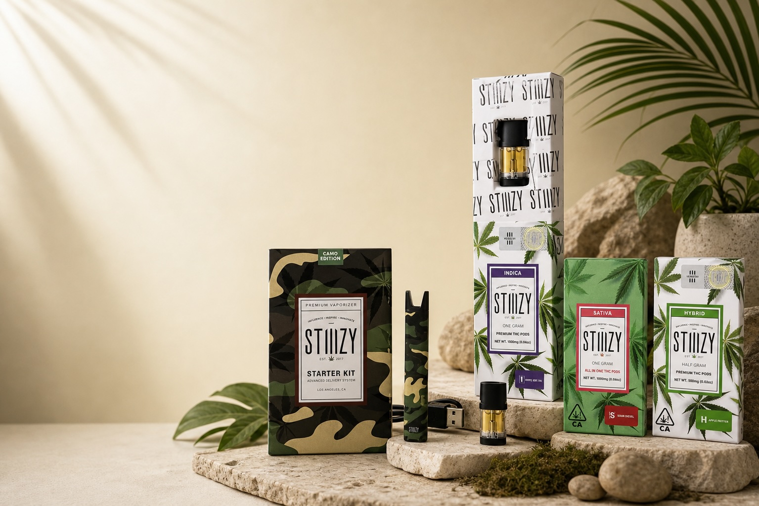 Stiiizy Essentials at ShowGrow Long Beach